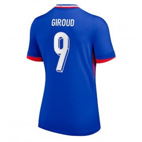 Frankrike Olivier Giroud #9 Hemmakläder Dam EM 2024 Kortärmad